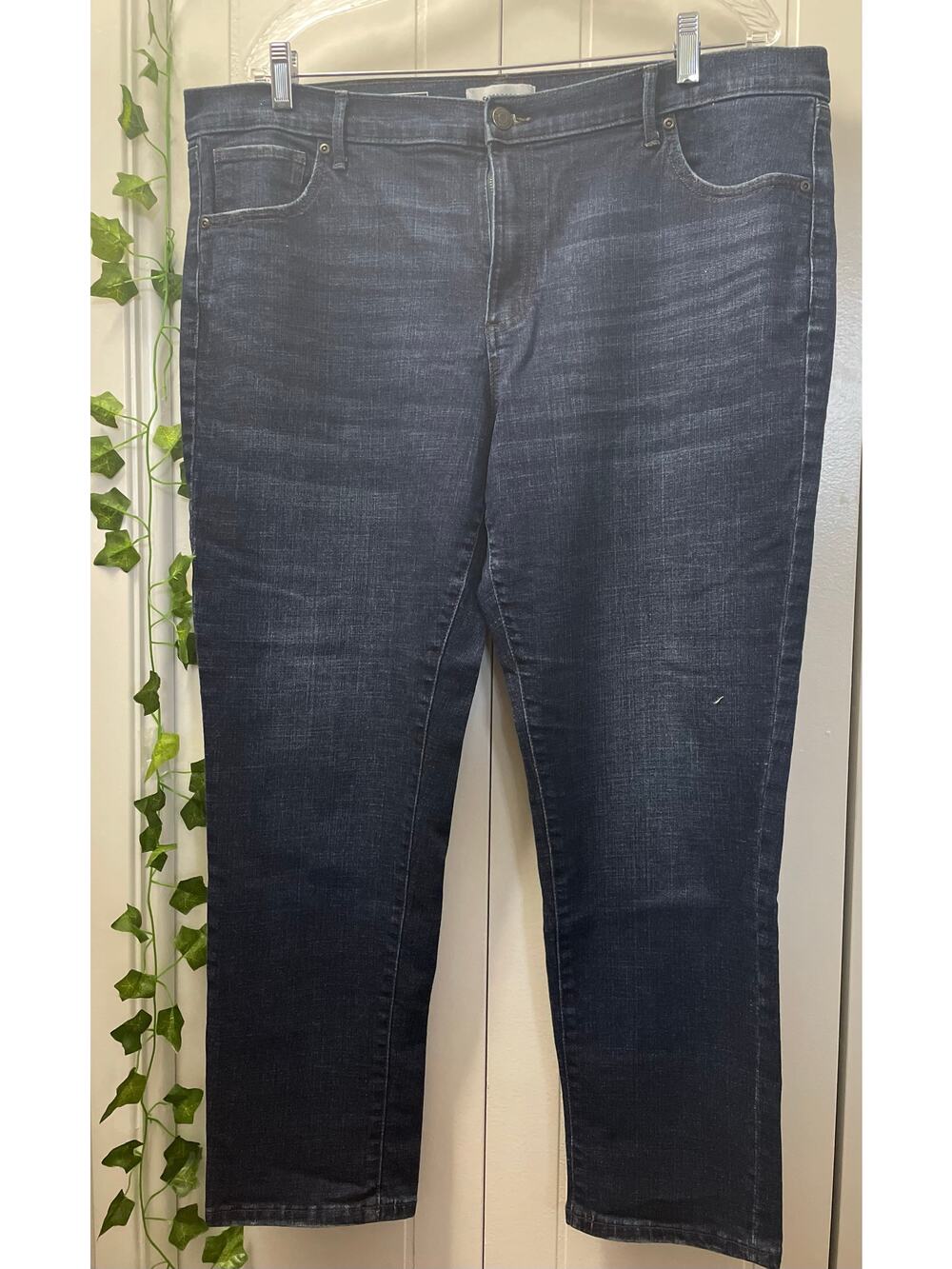 Sonoma Dark Denim Girlfriends Womans Jeans Size 18